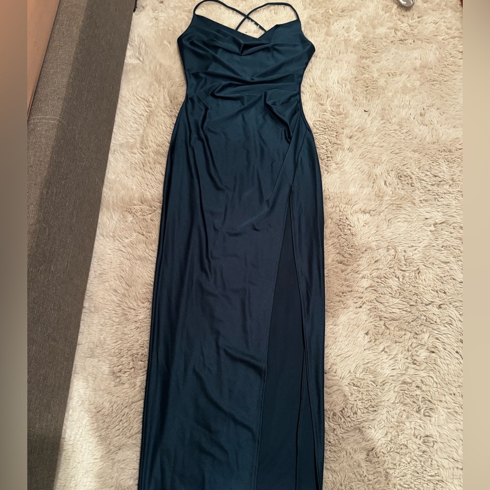 Windsor Arabella High Slit Cowl Dress - Picture 2 of 4